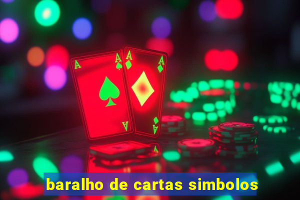 baralho de cartas simbolos